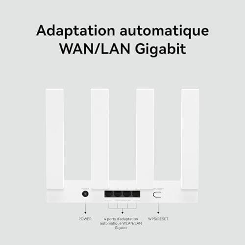 HUAWEI WiFi AX3 New 128MB+128MB, Wireless Gigabit Dual-Band Router, 4 Autoadaptive WAN/LAN GE Ports, WiFi Amplifier - Image 8