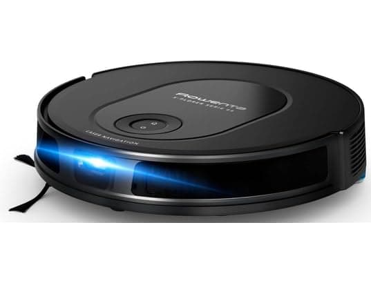 Rowenta X-Plorer Series 65, Robot Vacuum Cleaner, Laser Technology, Methodical Cleaning, Ultra Thin Design RR8L65WH, Black - Image 5