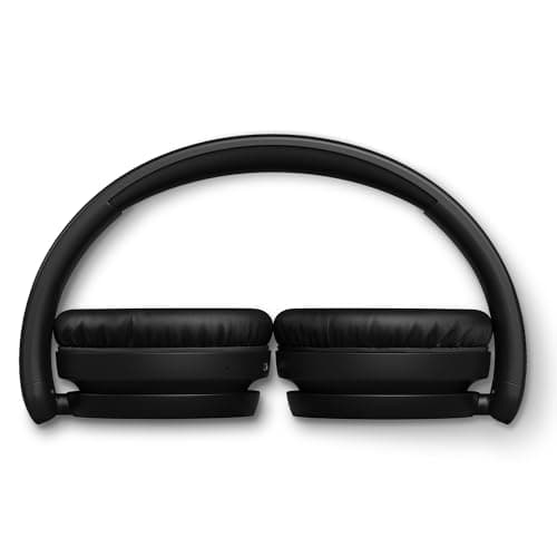 Philips TAH5209BK/00 Casque sans Fil Supra-aural Bluetooth, Isolation phonique Passive, 65 Heures d’autonomie, Son Naturel, appels clairs, Basses dynamiques, Recharge en 2 Heures Via USB-C - Noir - Image 3