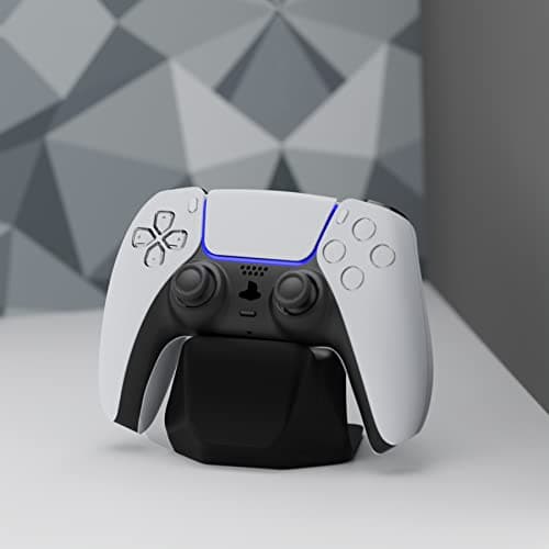 playvital PS5 Controller Holder, Accessories for PS4 for Xbox Series/One X S, Base Base for Nintendo Switch Pro-Black - Image 6