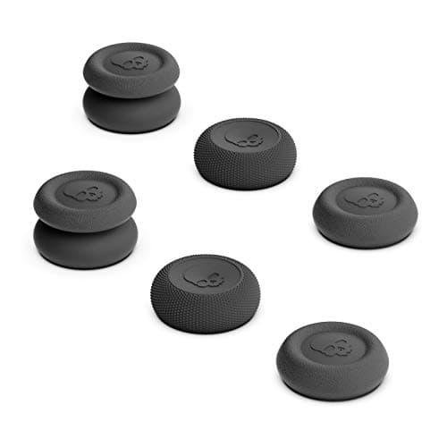 Skull & Co. Skin Thumb Grip Set, CQC and FPS Joystick Cap, Analog Stick Cap for Steam Deck/Steam Deck OLED and ROG Ally/ROG Ally X - Black, 3 Pairs (6 Pieces) - Image 3