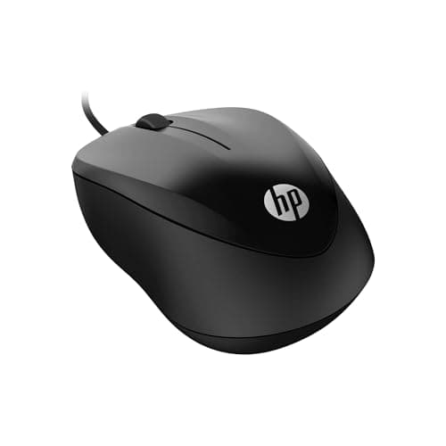 HP 1000 Ambidextrous Mouse USB Type-A 1200 DPI - Image 3