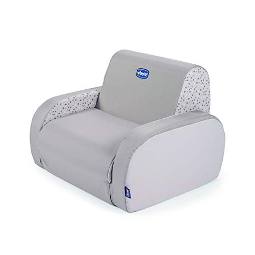 Chicco Twist Children's Armchair Convertible to Sun Lounger and Sofa with 3 Configurations, Transforms into 1 Movement - for 12 Months and Up - Dune - Image 2