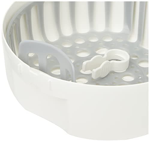 MAM Microwave Steam Sterilizer(Gray), Natural Cleaning Sterilizer, Steam Bottle Sterilizer for Disinfecting Bottles, Bottle Sterilizer - Image 4