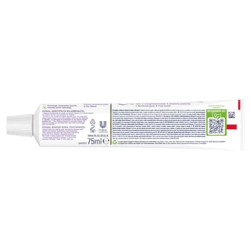 Signal Integral 8 Dentifrice Nature Elements Bicarbonate 75ml - Image 7