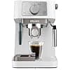 De'Longhi Stilosa EC260.W Manual Coffee Machine, Pressure 15 Bar, Cappuccino System, Automatic Shut-off, Compatible with ESE Tampons, 2 Stepped Containers, 1 Litre Capacity, White - Image 4