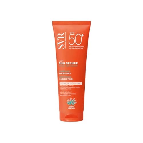 SVR - Sun Secure Milk SPF50+ Fragrance Free - Invisible Moisturizing Sun Milk – Very High UVA, UVB, Infrared & Visible Light Protection – Sensitive Skin – Niacinamide, Vitamin E – 250 ml - Image 3