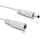 InLine - DC Extension Cable, Universal Power Supply for Amazon Echo Dot, LED Strips, CCTV Cameras, DC Plug 4x1.7mm, White, 1m - Image 2