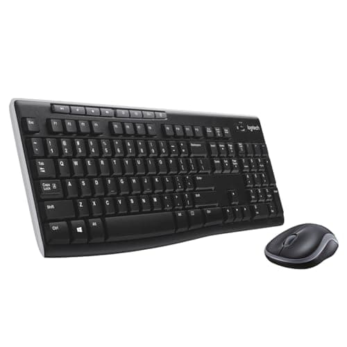 Logitech MK270 Combo Clavier Souris sans Fil pour Windows, Connexion 2.4 GHz, Souris sans Fil Compacte, 8 Touches de Raccourci/Multimédia, Batterie Longue Durée 2 Ans, PC/Portable, AZERTY Français - Image 2