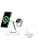 Belkin BoostCharge 3-in-1 Charging Station with Qi2, MagSafe Charger Compatible with iPhone 17, iPhone Air, Apple Watch, AirPods, Pixelsnap, Adapter Included – White - Image 2