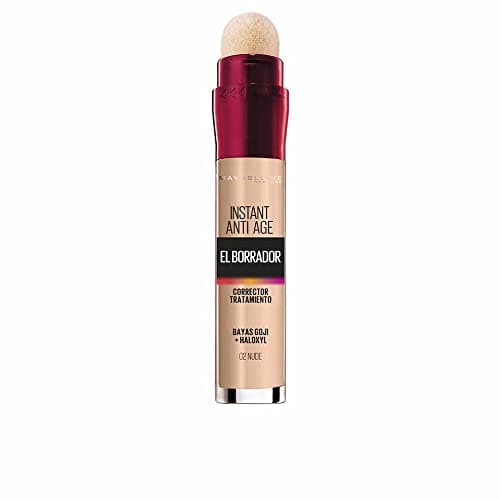 Maybelline New York - Anti-cernes/Correcteur Fluide - Instant Anti-Age L’Effaceur - Teinte : Beige Nu (02) - 6,8 ml - Image 2