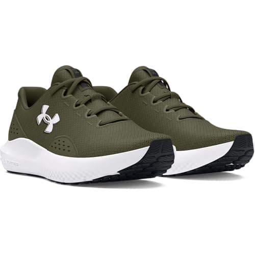 Under Armour UA Charged Surge 4 Chaussures de Course pour Homme, Marine Od Vert Marine Od Vert Blanc, 44 EU - Image 5