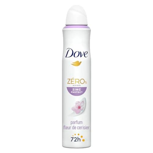 DOVE - Zinc Protect Women's Deodorant - Spray - 0% Alcohol - Cherry Blossom Fragrance - 72h of Odour Protection - 200ml - Image 3