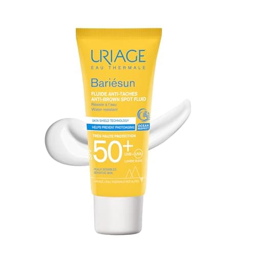 Uriage Bariesun Anti-Dark Spot Fluid SPF50+ - Vitamin C and E - Very High UVA/UVB & Blue Light Protection - Helps to Fade Dark Spots - No White Residues - Fragrance Free - 40 ml - Image 3