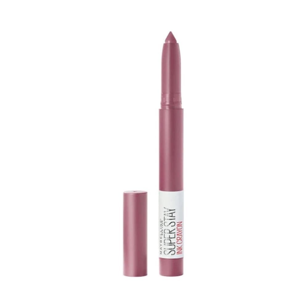 Maybelline New York - Crayon Rouge à Lèvres - Ultra Mat & Sans Transfert - Superstay Ink - Teinte : Stay Exceptional (25) - Image 4
