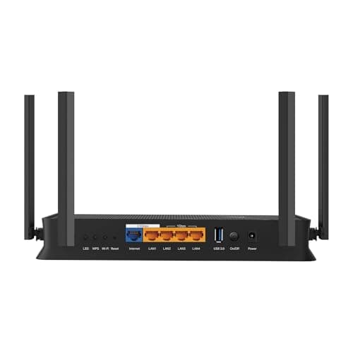 TP-Link Archer BE3600 WiFi Router, Speed up to 3.6Gbps, Dual Band, 2 Ports 2.5G, USB 3.0, 4 High Performance Antennas, EasyMesh, WPA3, Parental Control, Built-in Anti-Virus - Image 3