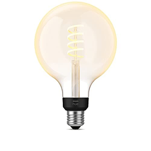 Philips Hue White Ambiance Smart LED Bulb E27 Filament G125 Giant Globe Bluetooth Compatible with Alexa, Google Assistant and Apple Homekit - Image 6