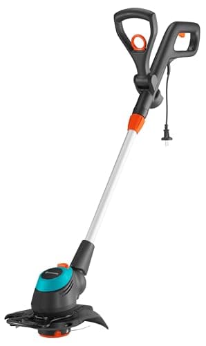 EasyCut 450/25Gardena Electric Lawn Mower with Adjustable Handle, Articulated Cutting Head and Folding Plant Protection Stirrup, 250mm Cutting Circle (9870-20) - Image 2
