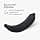 kwmobile Headband Cover Compatible with Apple Airpods Max - Silicone Protection for Headband Headphones - Black - Image 5