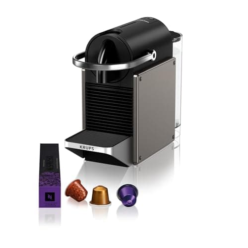 Krups XN306T10 Nespresso Pixie, Capsule Coffee Machine, 2 Coffee Choices, Industrial Design, Energy Saving, Recyclable Capsules, Dark Green - Image 3