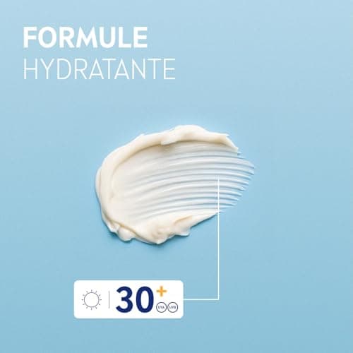 NIVEA SUN Crème solaire UV VISAGE Essentiels FPS 30 (1 x 50 ml), Protection anti UV hydratante, Écran solaire anti UVA/UVB pour tous types de peaux - Image 6