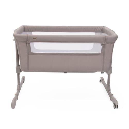 Chicco Next2Me Essential Newborn Cot for Side Bed, Co-Sleeping Crib, Fits Various Beds, Adjustable Height, Good Air Circulation, Mattress and Bag Included, 0-6 Months, Beige - Image 6