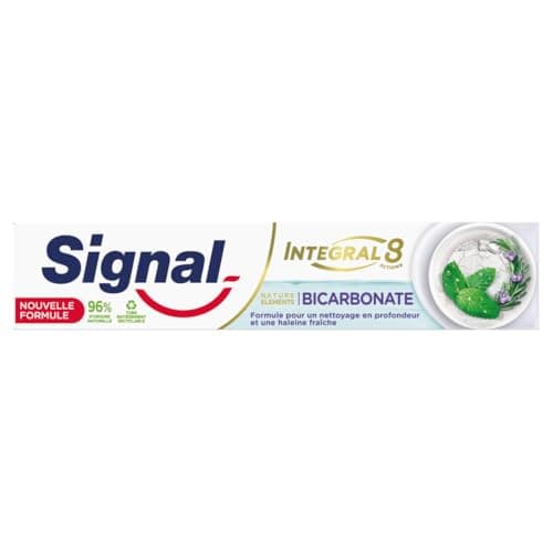 Signal Integral 8 Dentifrice Nature Elements Bicarbonate 75ml - Image 4