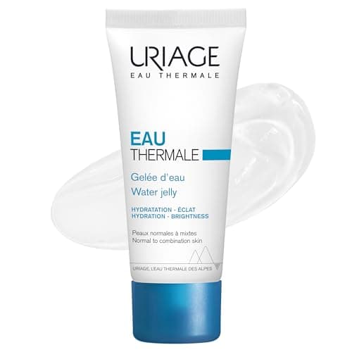 Uriage Eau Thermale Gelée d'Eau pour le Visage - Acide Hyaluronique - Hydratation Intense et Eclat pendant 24H - Gel Frais, Léger - Peau Normale à Mixte - Effet Rafraîchissant - Non Comédogène - 40ml - Image 3