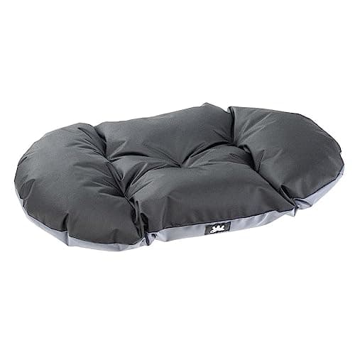 Ferplast Lit pour chien Coussin pour chien Petits chiens Tissu anti-rayures Lavable en machine à 30° Matelas imperméable pour chien 43 x 30 x 3 cm Gris - Image 6