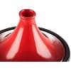 Le Creuset Enamelled Cast Iron Tagine, Round, 27 cm, Cherry, 25138270600422 - Image 7