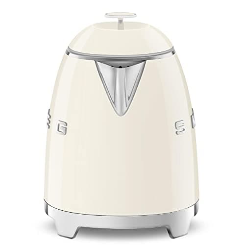 Smeg, KLF05CREU Small Electric Kettle 0.8 L, Stainless Steel Filter, Automatic Safety Shutdown, Water Level Indicator, Non-slip Base and Integrated Cord Storage, 1400 W Power, Cream - Image 7