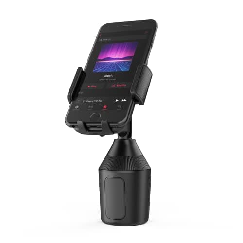SEEKONE Universal Car Mobile Phone Holder Cup Holder for Smartphone, Suitable for All Smartphones with a Size Between 5.5 and 10 cm - Image 2