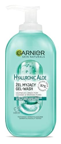 Garnier Hyaluronic Aloe Gel Cleansing Gel for All Skin Types 200 ml - Image 2