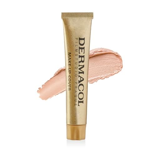 Dermacol Fond de Teint Fondation Couvrante Totale | Base Correctrice Waterproof SPF 30 | Maquillage Liquide | Camouflage de Tatouage, Cicatrices, Acné, Tache de la Peau | 207, 30g - Image 4