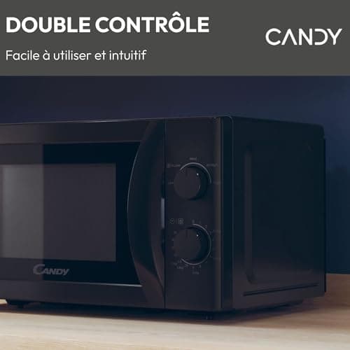 Candy Idea CMW20SMB Microwave Oven 700 W 20 L, Defrost Function, Turntable, Black - Image 4