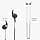 kwmobile Strap Compatible with Samsung Galaxy Buds 3 - 72 cm Silicone Strap for Wireless Earphones Black - Image 5
