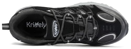Kricely Men's Hiking Low Shoes Walking Shoe High Top Climbing Mountaineering Outdoor Trekking Men's Trail Shoe for Sports Sneakers - Image 5