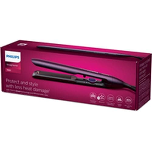Philips BHS752/00 Series 7000 Electric Straightener Ceramic Plate Metallic Intense Purple - Image 7