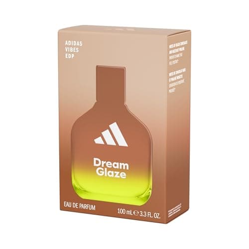 adidas Vibes Dream Glaze Eau de Parfum, Unisexe, Confort et Détente, parfum longue durée, notes de chocolat noir et de pralin 100 ml - Image 4
