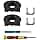 WH-1000XM4 Replacement Rotary Hinge + Metal U Lock, Repair Part for Sony WH-1000XM4 (Left/Right, Black) - Image 2