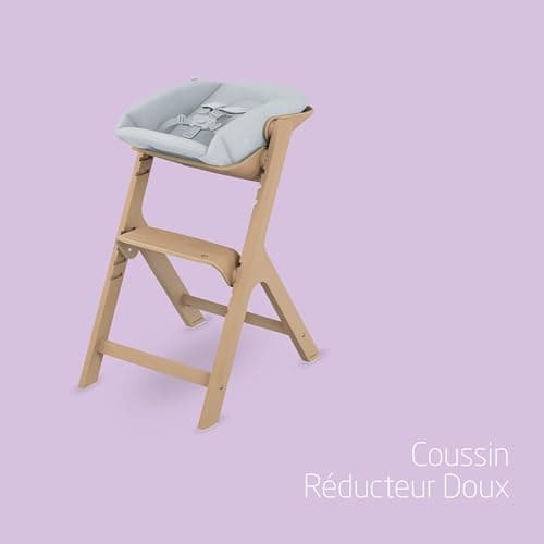 Maxi-Cosi Nesta Pack, Evolutionary Baby Highchair, Newborn Set – Reclining and Adjustable Highchair, 3 to 99 Years, Natural Wood + Newborn Kit, 0 to 6 Months, 0 to 9 kg, Beyond Sky Grey - Image 5