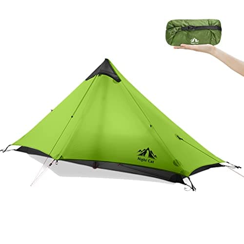 Night Cat Ultra Light Tent: 1 Person Waterproof Lightweight Hiking Tent for Camping Trekking Easy Assembly - Image 2