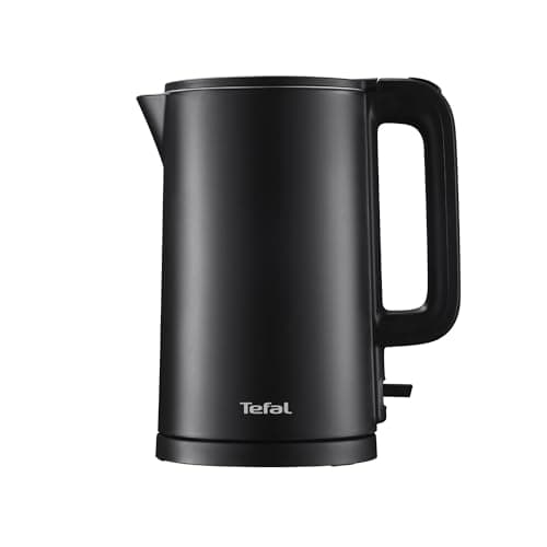 Tefal Thermo Protect Electric Kettle, Safe to Touch, 1500W, Black and Stainless Steel Interior, KO1408E0 - Image 4