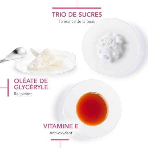 BIODERMA Créaline gel moussant - Nettoyant micellaire sans savon - Démaquille visage et yeux en douceur - Peaux sensibles - Flacon pompe 500 ml - Image 7