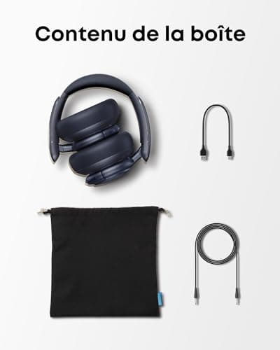 Soundcore by Anker Q30 Active Hybrid Noise Cancelling Wireless Bluetooth Headphones, Multiple Modes, Hi-Res Sound, EQ in App, 40 Hour Battery Life, Quick Charge, Comfort Earpads, Multi-Point - Image 7