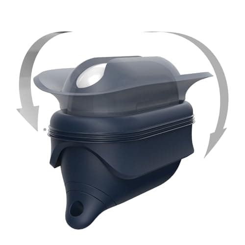 Catalyst AirPods Pro (1st & 2nd Gen) Waterproof Case Protective Silicone Wireless Charging Carabiner Shockproof Silicone Seal - Apple Accessories - Navy - Image 4