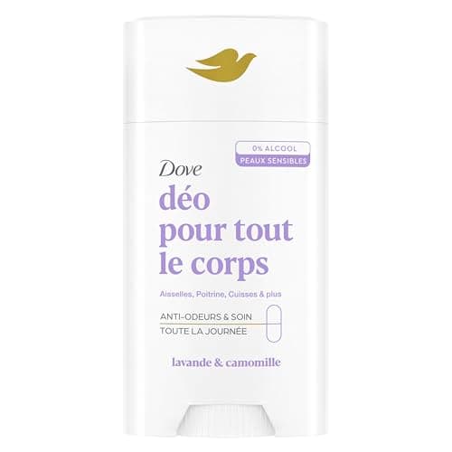 Dove - Deodorant for the whole body - Stick - Lavender & Chamomile - Anti Odors and White Traces 72h - Designed for Sensitive Skin - 75 ml - Image 4
