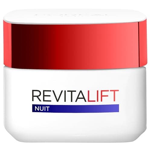L'Oréal Paris - Anti-Aging Moisturizing Face Night Cream - Anti-Wrinkle, Extra-Firming & Toning Cream - Enriched with Pro-Retinol & Fibrelastyl - All Skin Types - Revitalift - 50 ml - Image 5