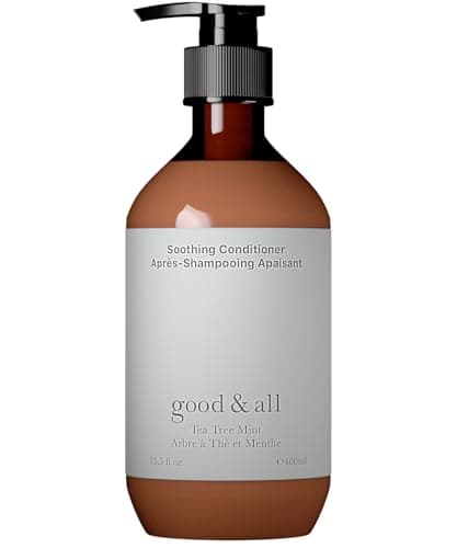 Good&All Après-Shampooing Anti-Démangeaisons, Cuirs Chevelus Irrité, Sec & Sensibles - Arbre à Thé, Menthe Poivrée - Sans Sulfate, Silicone, Paraben, Parfum - 400ml - Image 2