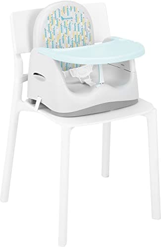 Badabulle Trendy Meal Children's Chair Riser, Universal, Suitable for All Chairs, Ergonomic Shape, Adjustable & Removable Shelf, Compact Folding & Easy Storage, Evolutionary - Image 2